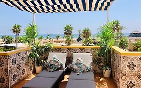 Ático de lujo en primera línea 2 balcones con vistas al mar, Vera Playa